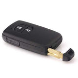 [TOY] 2 Button 433.92MHz Smart Remote Key / 0310 / 71 Chip / TOY48 / Black / With Concave Position