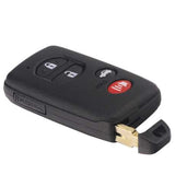 [TOY] 3+1 Button ASK433.92 MHz Smart Remote Control Key (CAR) / F433 / 74 Chip / WD04 / TOY48 / Black / Concave (for Middle Eastern Countries)