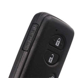 [TOY] 3+1 Button ASK433.92 MHz Smart Remote Control Key (CAR) / F433 / 74 Chip / WD04 / TOY48 / Black / Concave (for Middle Eastern Countries)