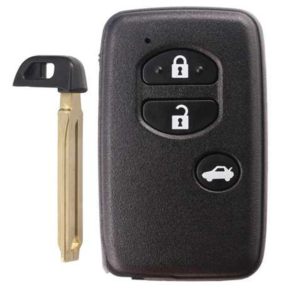 [TOY] 3 Button ASK312MHz Remote Key FCC ID: 271451-0310 Europe Mongolia TOY48 With Concave Position