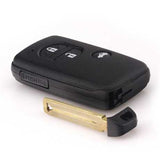 [TOY] 3 Button FSK314.3MHz Smart Remote Key (CAR) / 5290 / 74 Chip / TOY48 / Black / Concave (for Crown, Overbearing)