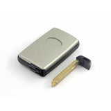 [TOY] Smart Remote Key 4 Button ASK314MHz-0111-ID71-WD03 RV4 Yaris Corolla (2005-2010) Silver (with Emergency Key TOY48)