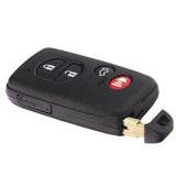 [TOY] Smart Remote Key (3+1) Button ASK433MHz-A433-ID74-WD03 WD04-CamryYaris RV4ReizVios (2008-2013) Black (with Emergency Key TOY48)