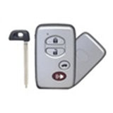 [TOY] Smart Remote Key (3+1) Button FSK315.12 MHz-5290-ID74-WD03 WD04-RV4 Lexus Crown (2010-2013) Silver (With Emergency Key TOY48)