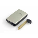 [TOY] Smart Remote Key (4+1) Button ASK315.12MHz-0780-ID71-WD03-Alpha Previa Sienna (2005-2008) Silver (with Emergency KeyTOY48)