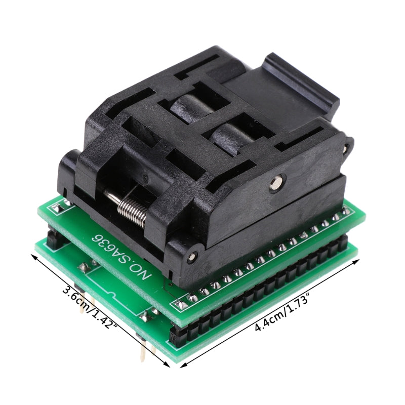 TQFP32 QFP32 TO DIP32 IC Programmer Adapter Chip Test Socket SA636 ...