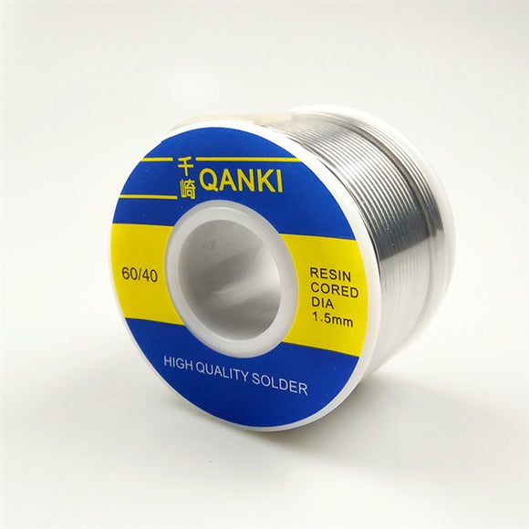 Tin Lead Resin Cored Dia Solder Wire QANKI SN60Pb40 0.3mm-2.0mm 0.25kg