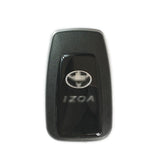 3 Button Smart Key Shell Case for Toyota IZOA 2018- fit for Lonsdor K518 KH100 PCB Control (No words: D14FDM-01)