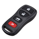 Transmitter Fob Remote Key Case Shell for Nissan Sentra Armada 350Z 4 Button