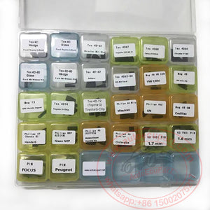 Transponder Chip Set Car Key Chips Bulks 80pcs —4 Each of 20 Types