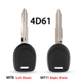 Transponder Key 4D61 4D(61) for Mitsubishi Mitsubishi L200 Shogun Pajero Montero