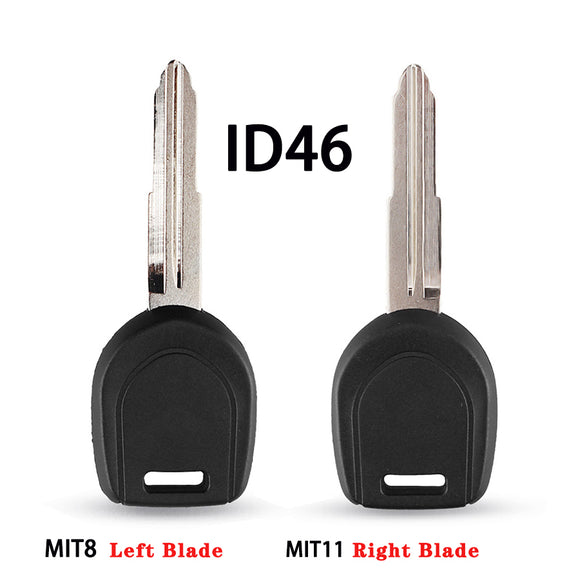 Transponder Key ID46 for Mitsubishi Colt Lancer Mirage Pajero MIT8 MIT11 blade