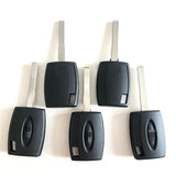 Transponder Key Shell HU101 for Ford Focus - 5 pcs