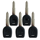 Transponder Key Shell With Right Blade For Mitsubishi- 5 pcs