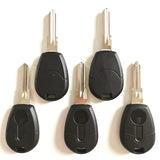 Transponder Key Shell for Fiat - 5 pcs
