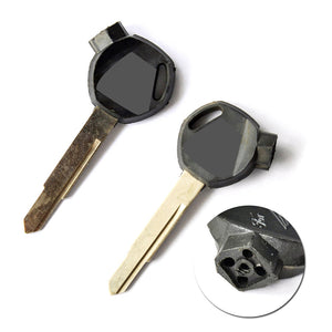 Transponder Key Shell for Honda Motorcycle with Right Blade - Pack of 5