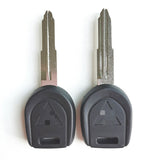 2 Buttons Remote Key Shell for Mitsubishi - Pack of 5