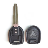 2 Buttons Remote Key Shell for Mitsubishi - Pack of 5