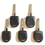 Transponder Key Shell for VW- Pack of 5