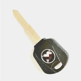 Transponder Key Shell with Left Blade Black color for Honda Motorcycle
