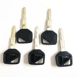 Transponder Key Shell with Left Blade for Honda - 5 pcs