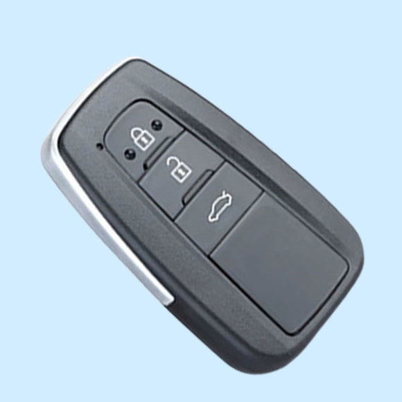 ( Type 8 ) 3 Buttons Smart Key Shell for Toyota - Pack of 5