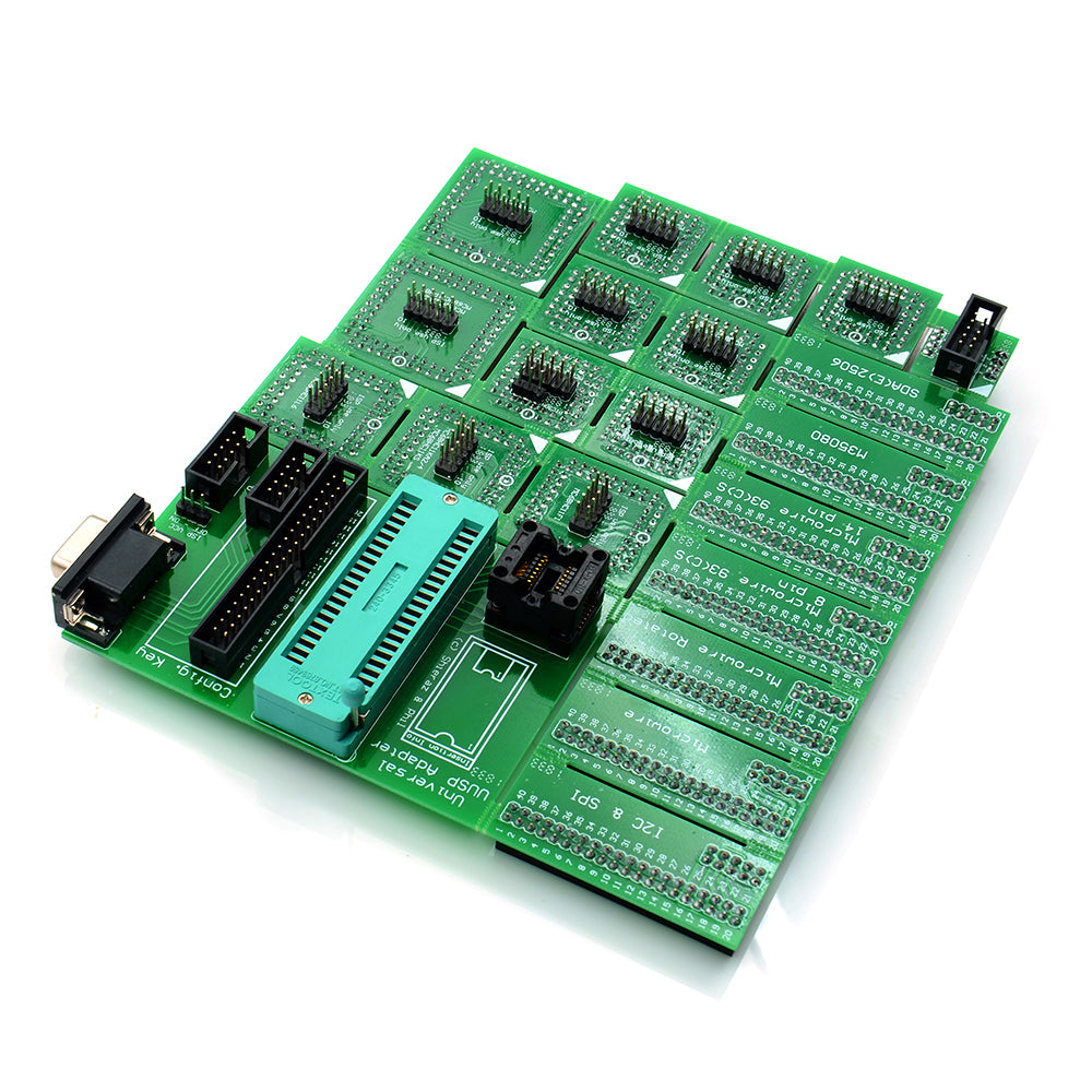 UUPA USB V1.3 UPA Programmer Include 24pcs Aadaptors with NEC TMS Adap ...