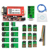 UUPA USB V1.3 UPA Programmer with 19pcs Adaptors Include NEC Function