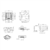 Universal QFN8 WSON8 MLF8 MLP8 DFN8 to DIP8 Socket Adapter for XGecu T48, TL866II Plus, Superpro, GQ-4X Programmers