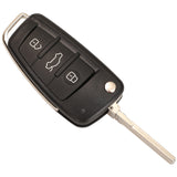Updated 3 Buttons 433MHz ID48 Car Remote Key For Audi A3 S3 TT 8P0 837 220 D 8P0837220D DIY 2005 2006 2007 2008 2009 2010