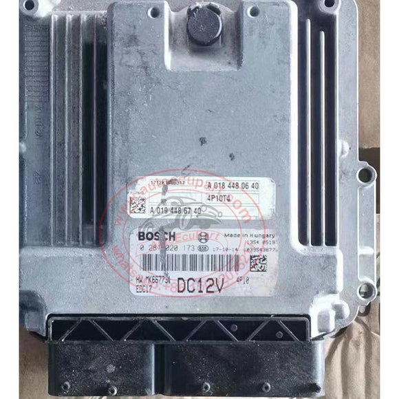 Used 0281020173 A0134481740 ECU EDC17 DC12V for Mitsubishi FUSO, Canter ECM Electronic Control Unit (0 281 020 173)