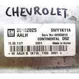 Used Continental D52 ECM 96958816 25182025 5WY1K11A for Chevrolet Spark Electronic Control Unit ECU