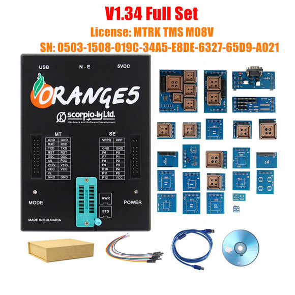 V1.34 China Orange5 Programmer Orange-5 Chip Program