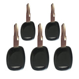 VAC102 Transponder Key Shell for Renault Dacia Logan - Pack of 5