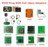 Xhorse VVDI PROG Programmer Tool & 10pcs Full Adapters Kit Free Express Shipping