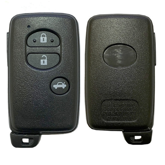 3 Buttons 433MHz Board No F433 ID74-WD04 Chip Black Keyless Go / Entry Remote Car Key For Toyota Avensis 89904-05040