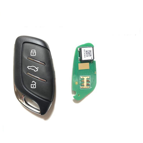(White) 10961827 Original Proximity for MG ZS MG5 433MHz ID47 3 Button Smart Key
