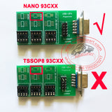 With NANO 93CXX MSOP8 Socket EEPROM Adapter for UPA USB V1.3 UUPA Chip Programmer