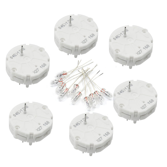 X27.168 X27-168 (6PCS) Original New Stepper Motor + bulbs (10PCS)  For Speedometer Gauge Cluster Repair