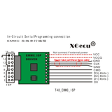 XGecu EMMC-ISP VER: 1.00 Adapter work on T48 (TL866-3G) Programmer for EMMC in-circuit programming