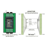 XGecu T56 Programmer with 13pcs Adapters for PIC/NAND Flash/EMMC TSOP48/TSOP56/BGA