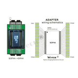XGecu T56 Programmer with 13pcs Adapters for PIC/NAND Flash/EMMC TSOP48/TSOP56/BGA