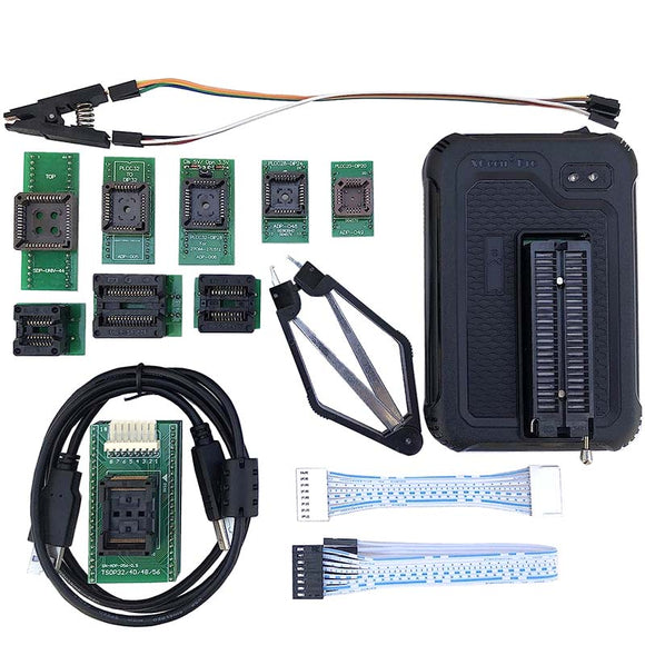 XGecu T56 Programmer with 13pcs Adapters for PIC/NAND Flash/EMMC TSOP48/TSOP56/BGA