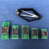 XGecu T56 Programmer with 17pcs Adapters for Flash Nor/NAND EMMC/EMCP PLD/GAL/CPLD SRAM/NVRAM 8051/PIC/AVR MCU/MPU