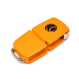 XKB505EN Xhorse VVDI2 VVDI Key Tool Wire Remote Key 3 Button Orange Color