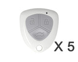 XKFE01EN Xhorse VVDI2 VVDI Key Tool Wire Remote Key 3 Button White Color