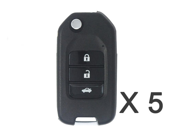 XKHO00EN Xhorse VVDI2 VVDI Key Tool Wire Remote Key 3 Button