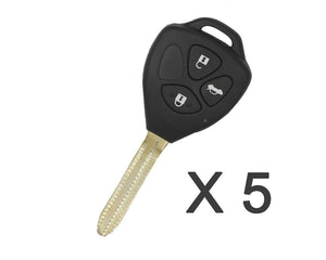 XKTO03EN Xhorse VVDI2 VVDI Key Tool Wire Remote Key 3 Button Toyota Type