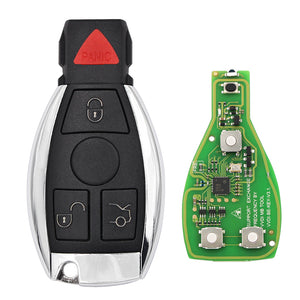 Xhorse BGA Chrome 433-315MHz Remote Key 4 Buttons Mercedes Benz