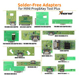 Xhorse Solder-free Adapters Kit Package for Mini Prog & Key Tool Plus